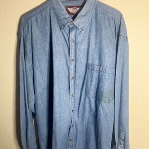 Light Blue Denim button up